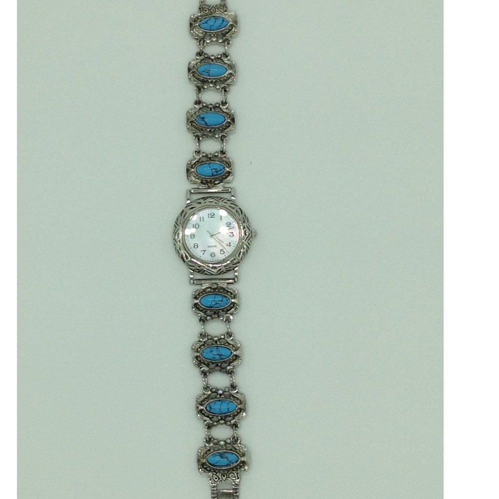 Turquoise Oval Designer Watch JBG0251