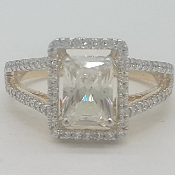 Aroha Creative Diamond Simulants Ring JSJ0279