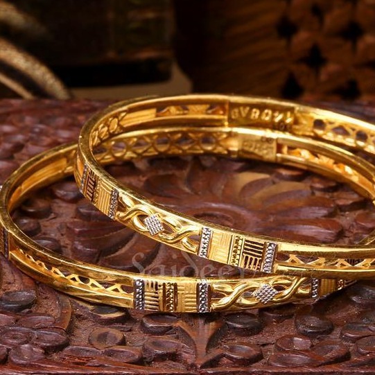 Gold gorgeous bangles