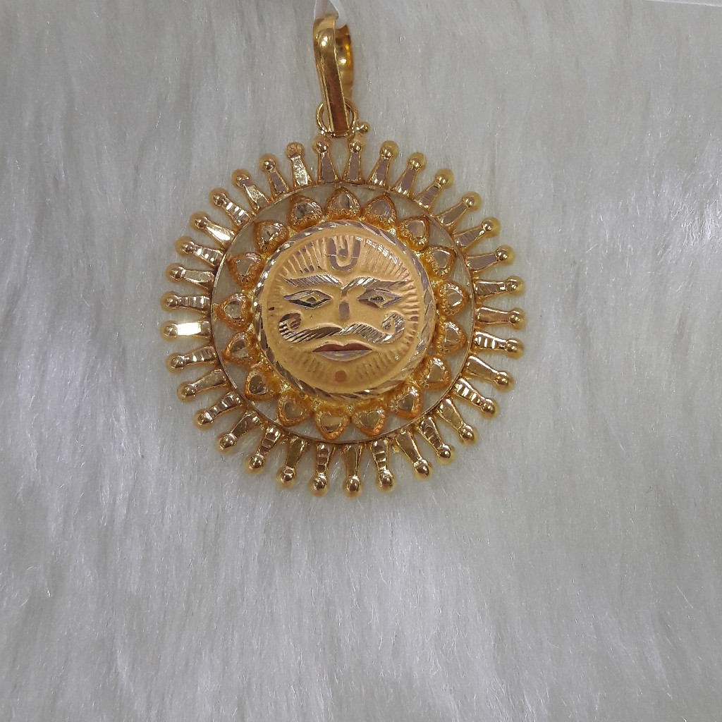 Surya gold sale locket