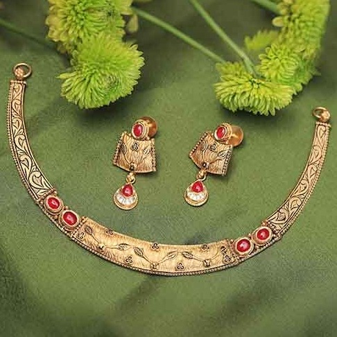 Antique Necklace Set 916