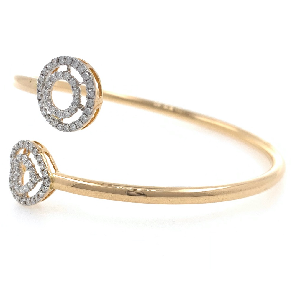 18kt / 750 rose gold flexi diamond bracelet 8brc5