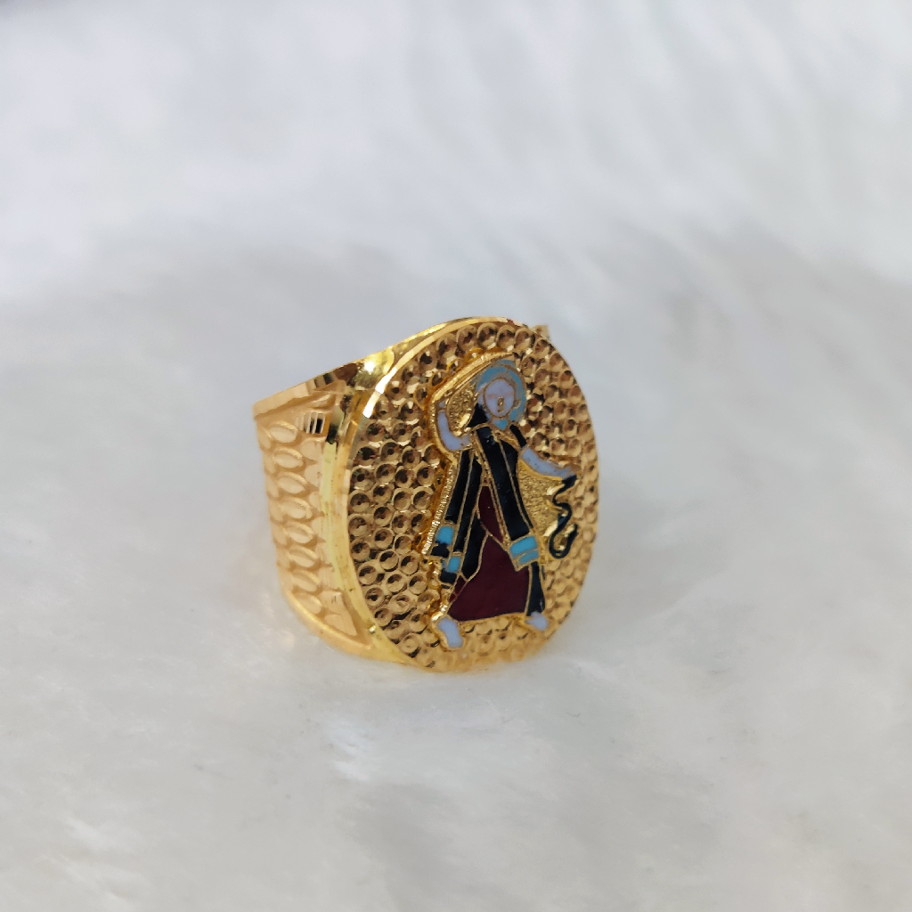 Zaveri Pearls Set Of 3 Gold-Plated Kundan-Studded & Beaded Meenakari  Adjustable Finger Rings Price in India, Full Specifications & Offers |  DTashion.com