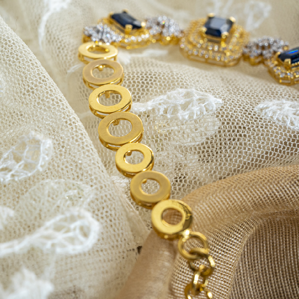 Showroom of 916 gold fancy unique ladies bracelet | Jewelxy - 233208-baongoctrading.com.vn