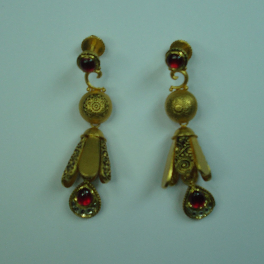 916 antique kundan  earrings akm-er-009