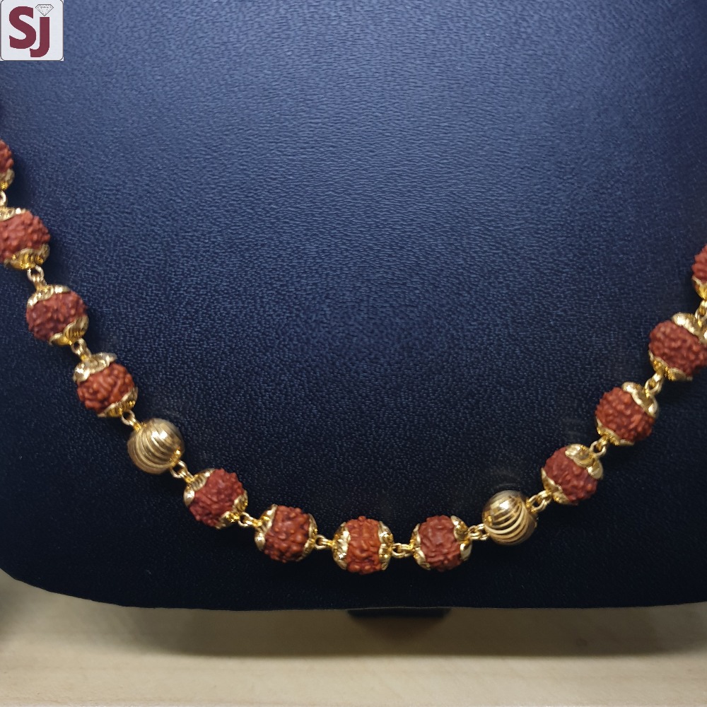 Rudraksh Mala RMG-0033 Gross Weight-26.990 Net Weight-21.770
