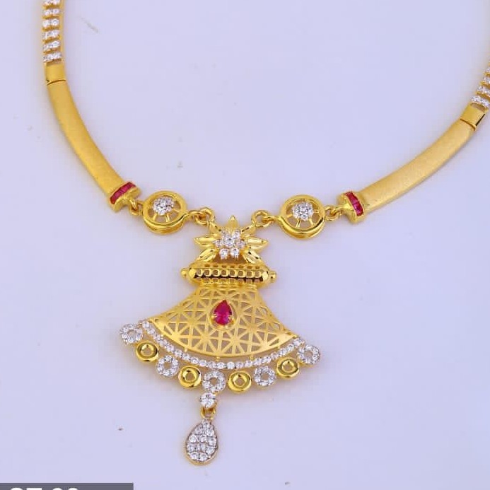 916 Gold Hallmarked Necklace Set