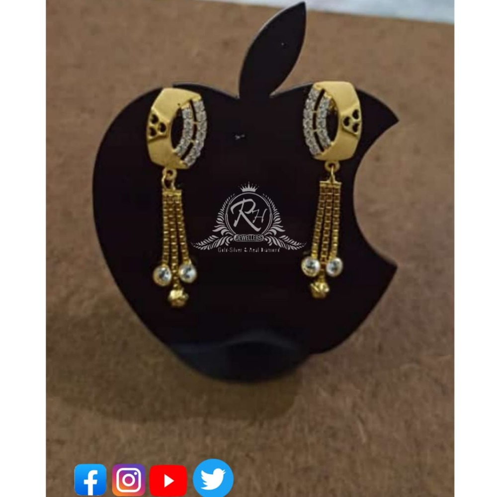 22 carat gold classical earrings RH-ER435