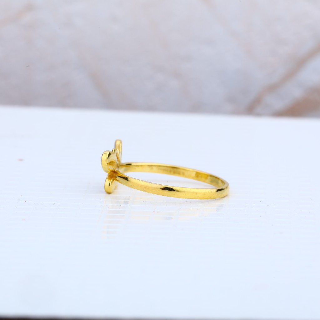 Kids Butterfly Gold Ring-KR03