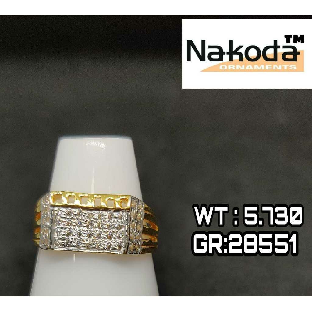 Buy quality 916 Men's fancy gold ring in Ahmedabad