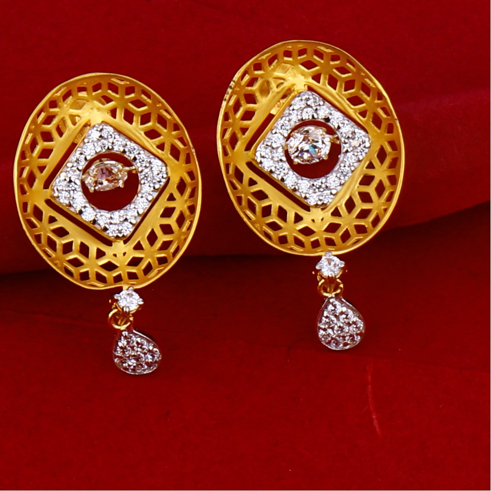916 Gold CZ Fancy Necklace Set LN233