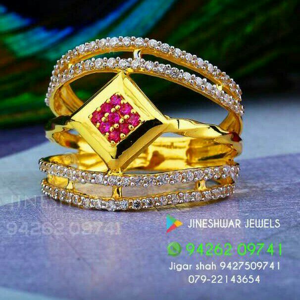 Special Occation Were Cz Fancy Ladies Ring LRG -0355