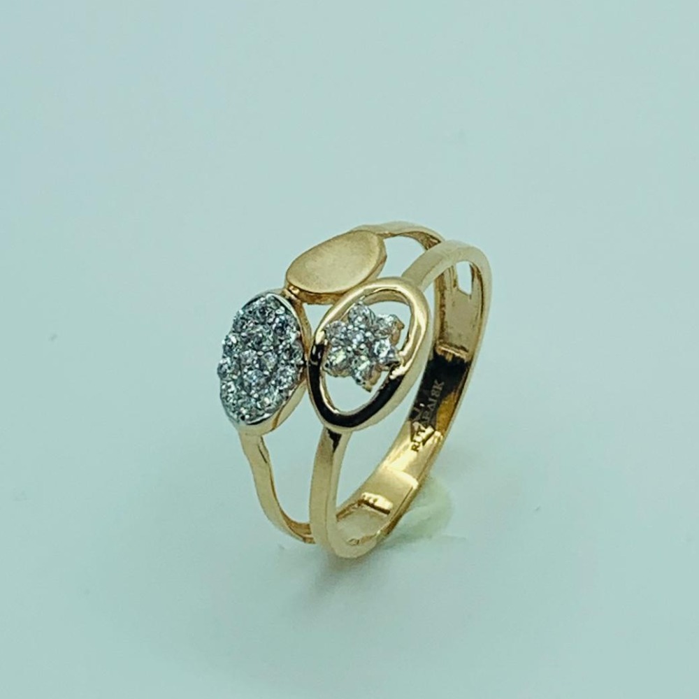 18 ct rose gold ring
