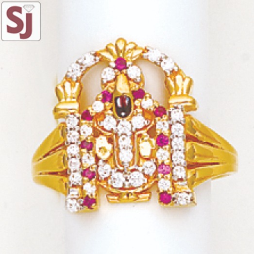 Tirupati Balaji Gents Ring Diamond GAD-K-1773
