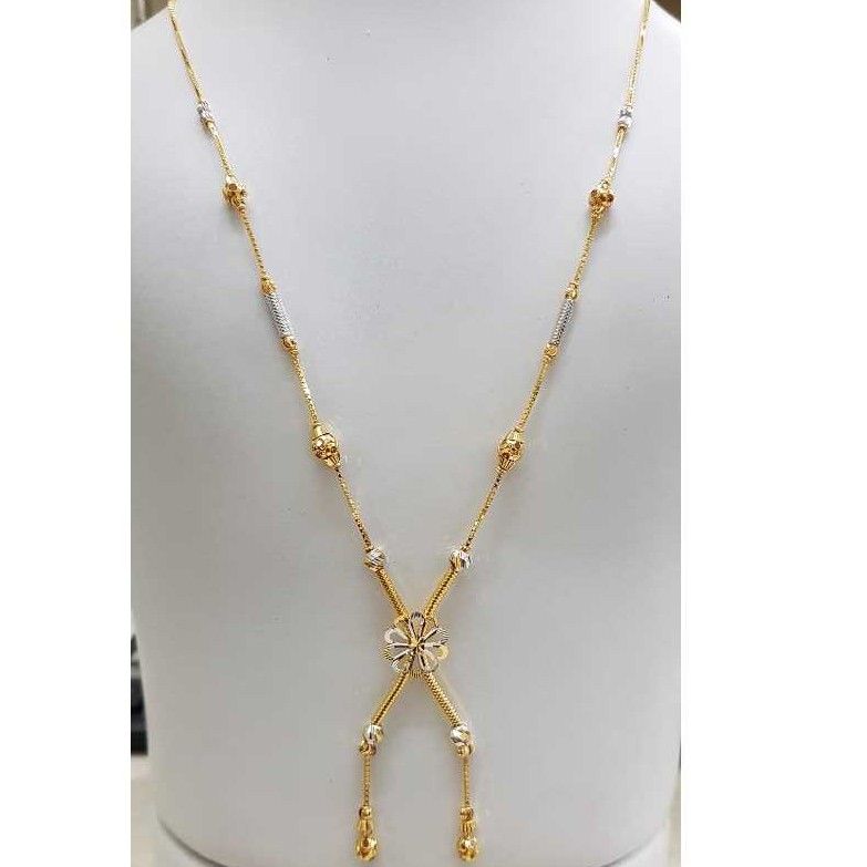 22K / 916 Gold Ladies Attractive Classic Flower Necklace