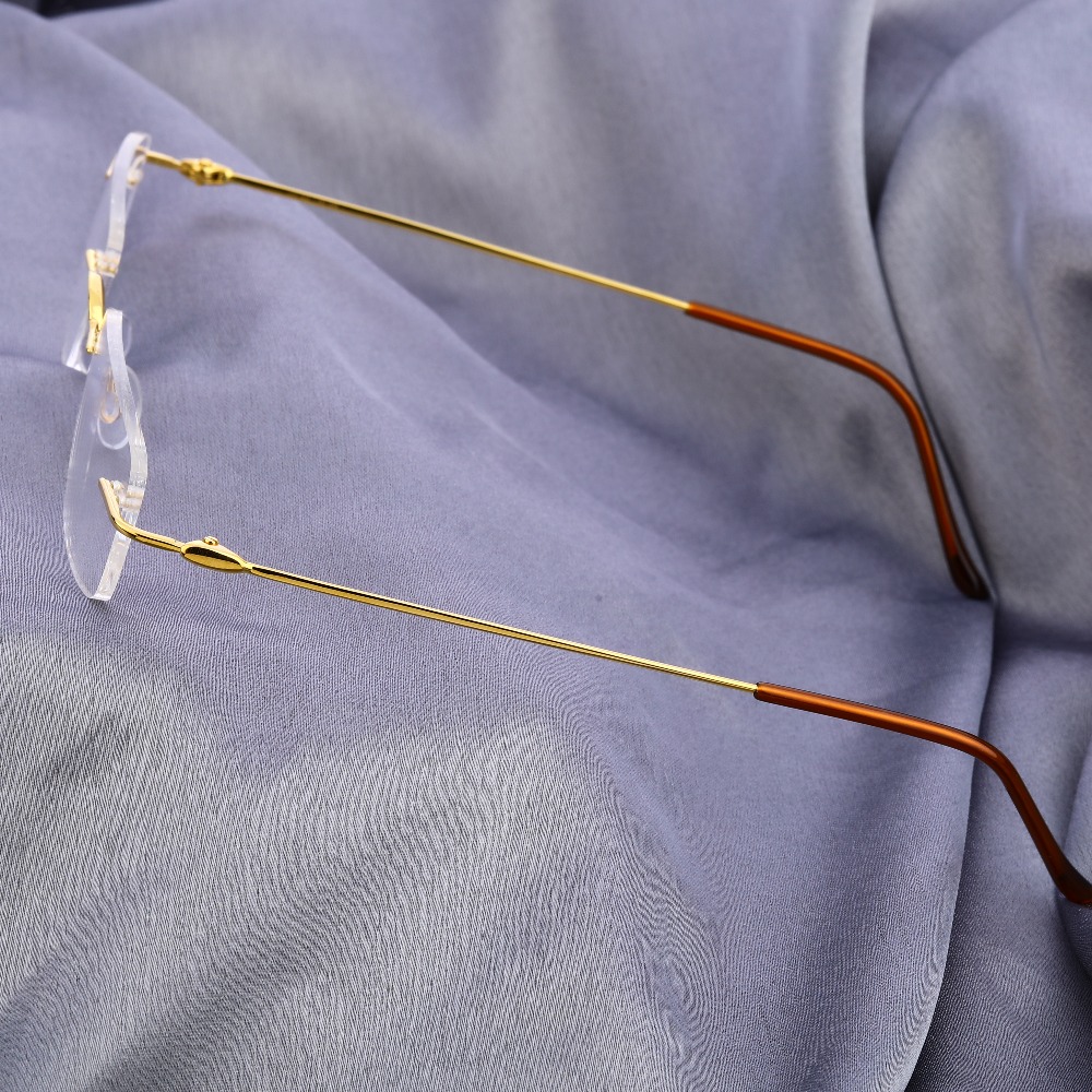 18kt   gold fancy mens spectacle s50