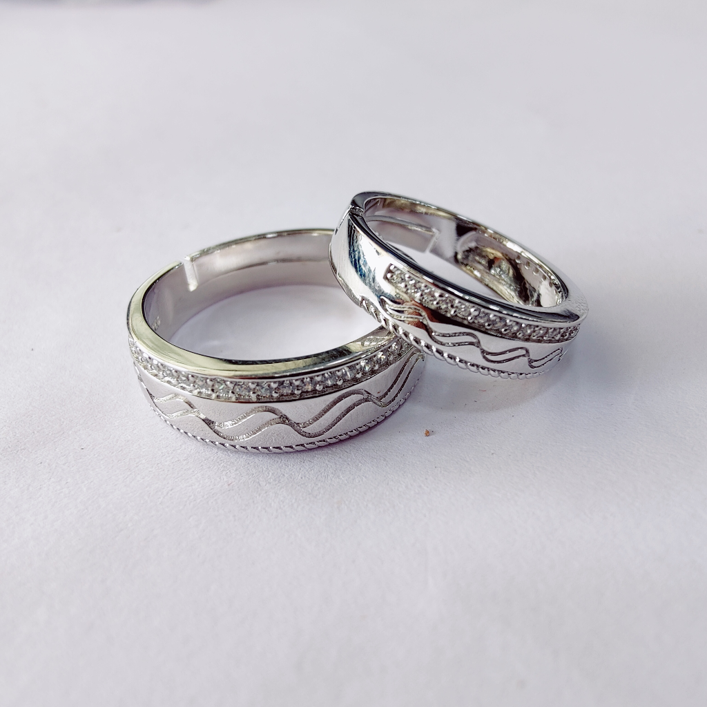925 silver regular couple rings