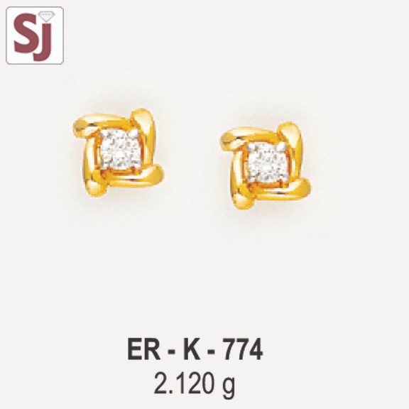 Earring diamond er-k-774
