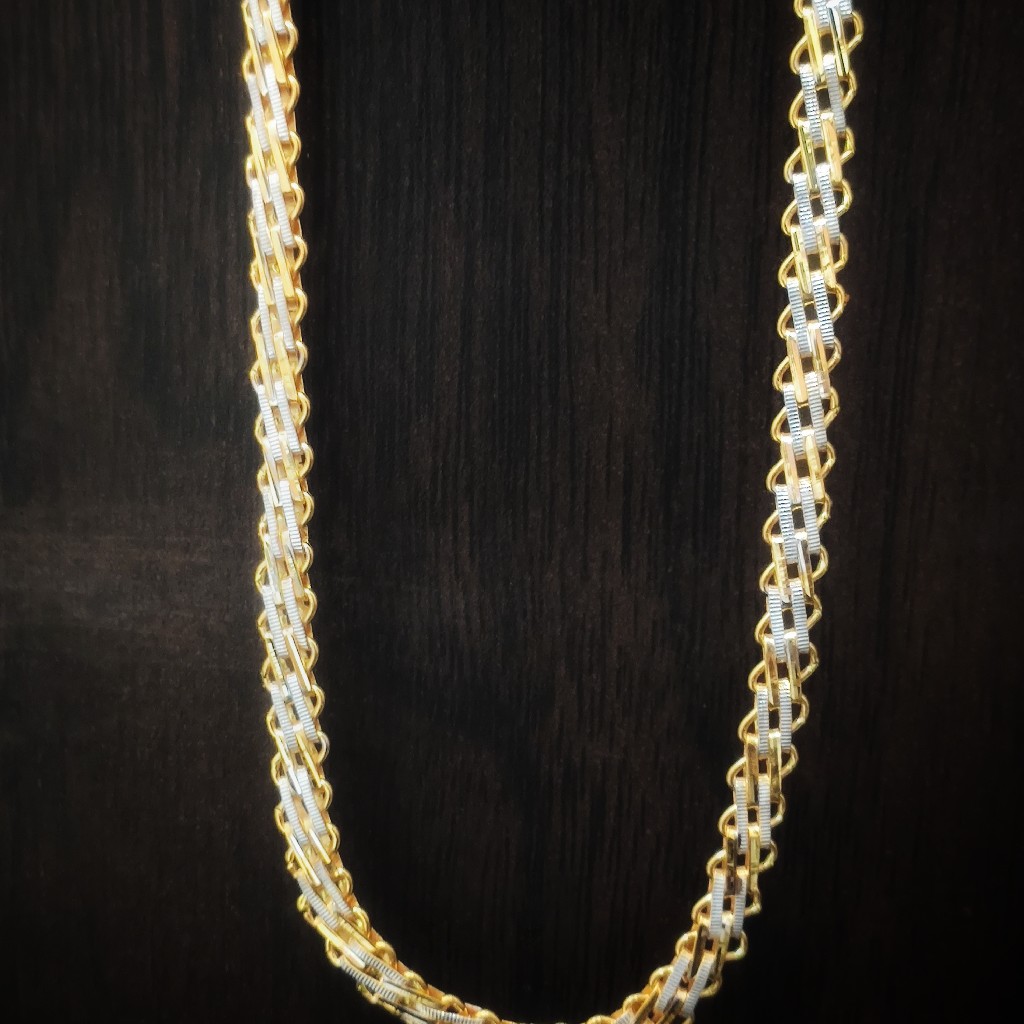 916 gold fancy handmade chain