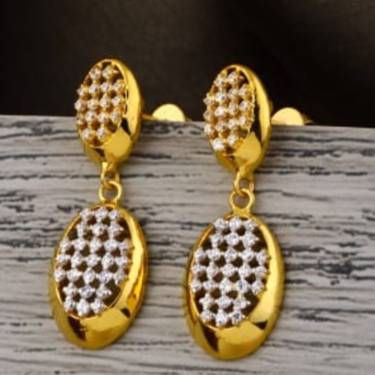 22 carat gold ladies earrings RH-LE499