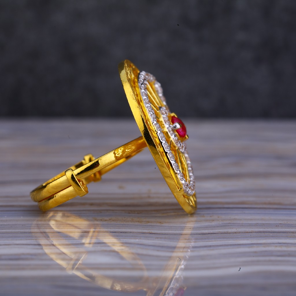 916 Gold Hallmark Cz Ring LLR137