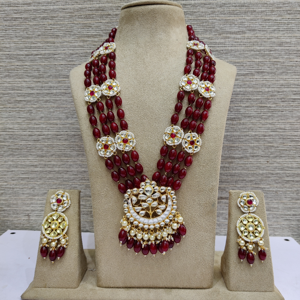 Kundan necklace set
