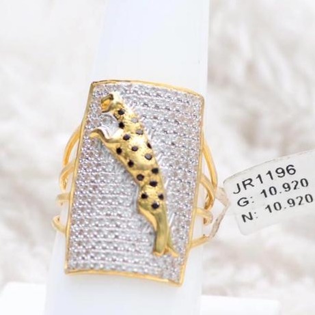 1 Gram Gold Forming Jaguar With Diamond Gorgeous Design Ring For Men -  Style B152, Gold Forming Jewelry, सोने का पानी चढ़े हुए गहने, गोल्ड  फॉर्मिंग ज्वेलरी - Soni Fashion, Rajkot | ID: 2851260674397