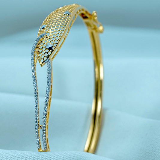 Gold diamond women bracelet lb1-504