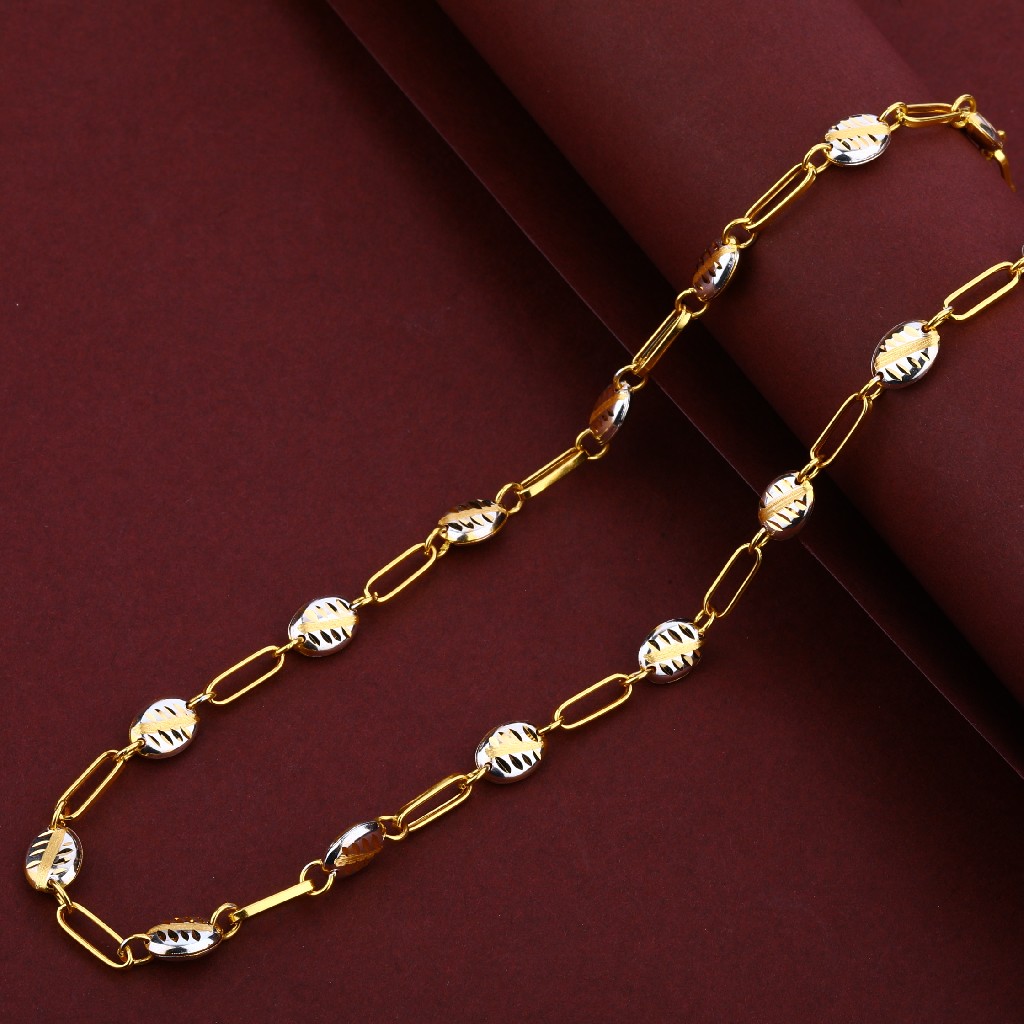 Mens Gold 22K Chain-MTC54