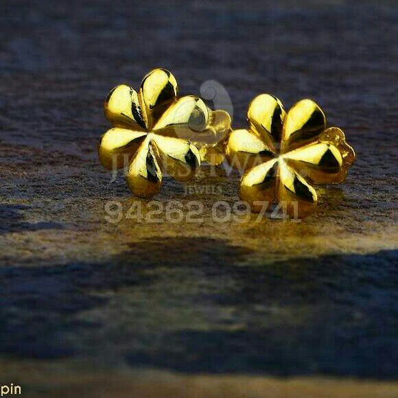 Flower Design Plain Casting Nosepin