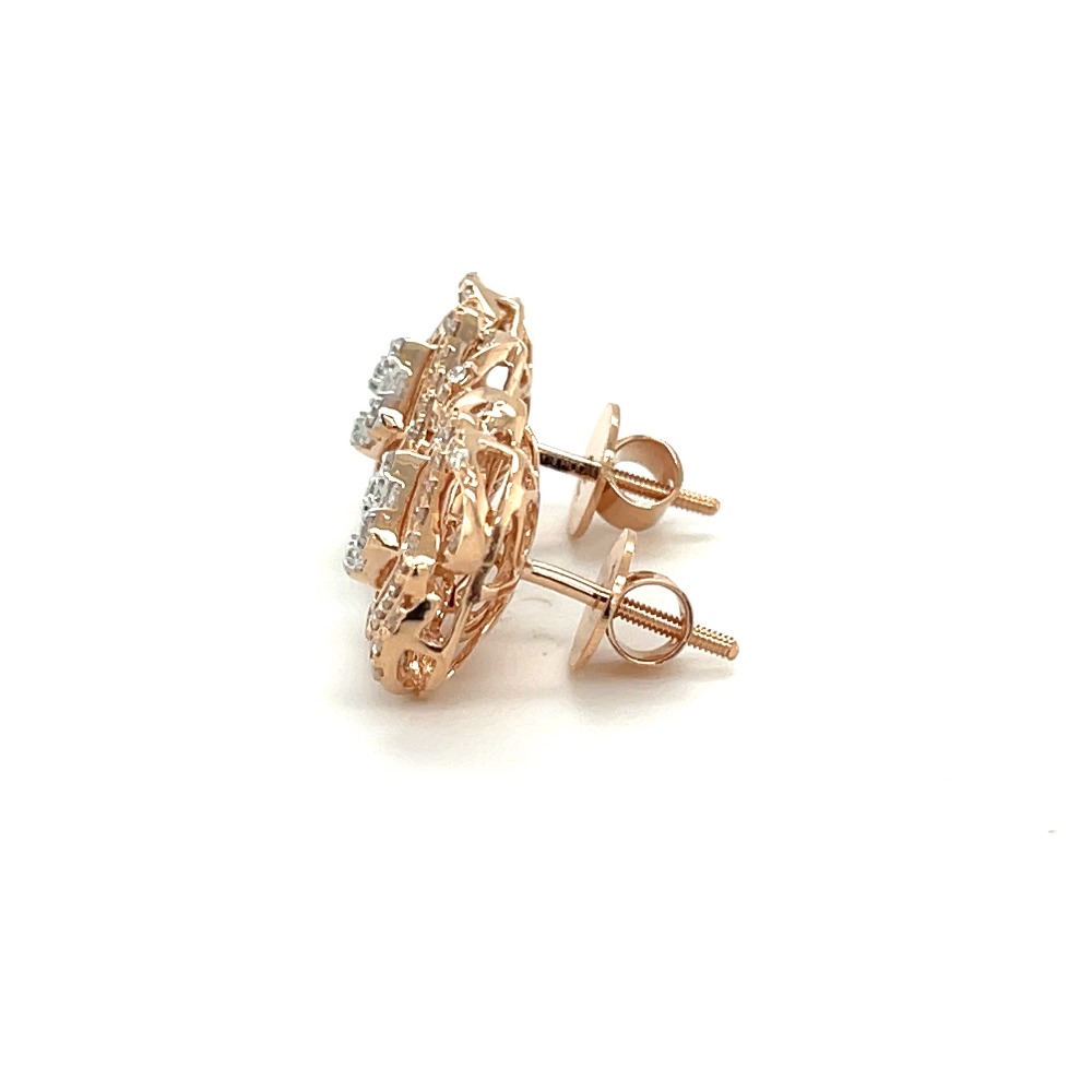 Diamond Earring Stud Jewellery by Royale Diamonds