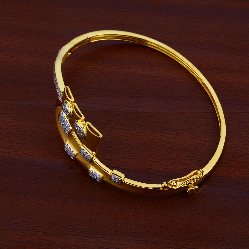 Ladies Gold Kada Bracelet-LKB65