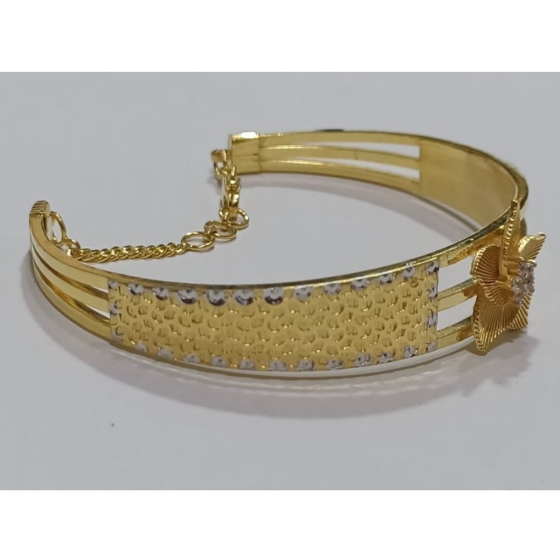 916 gold flower design bracelet sg-b03