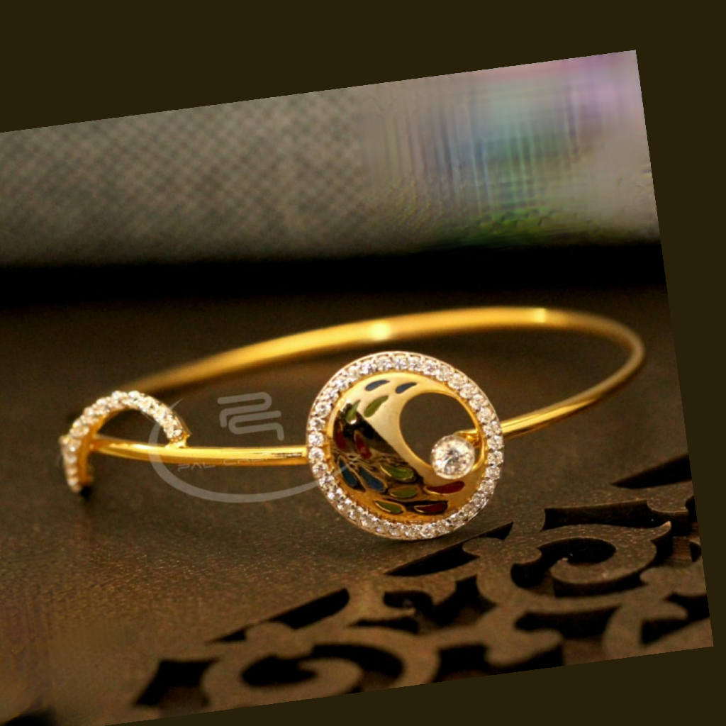 1 Gram Gold Plated Ram with Diamond Antique Design Rudraksha Bracelet   Soni Fashion