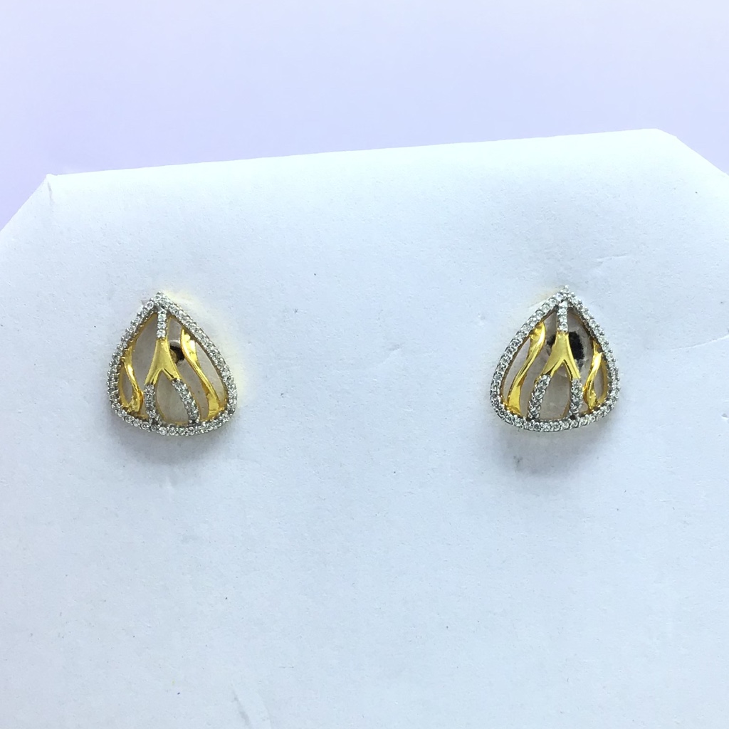 fancy gold designing earrings