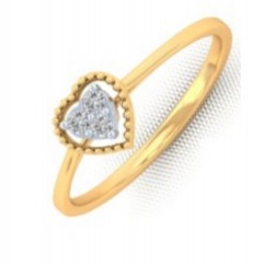 Simple women diamond ring