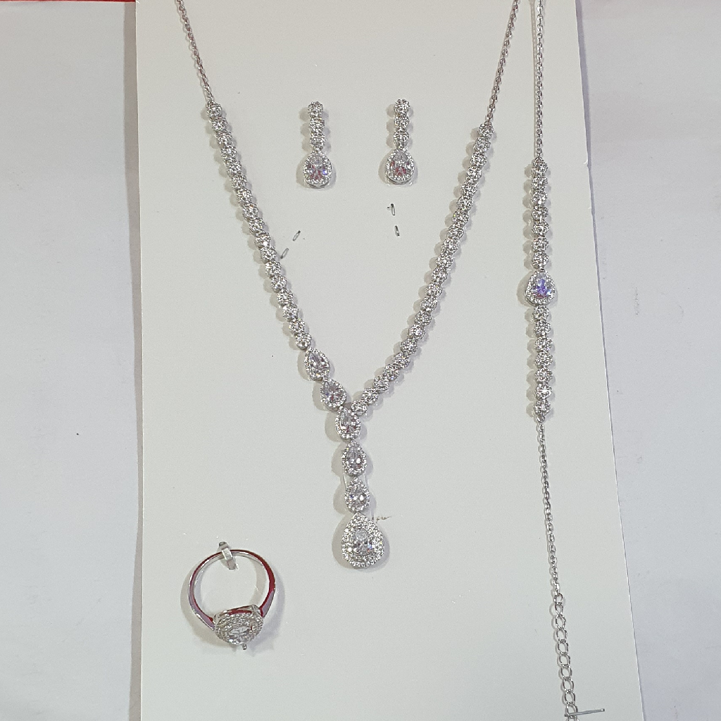 Silver 92.5 Necklace Set