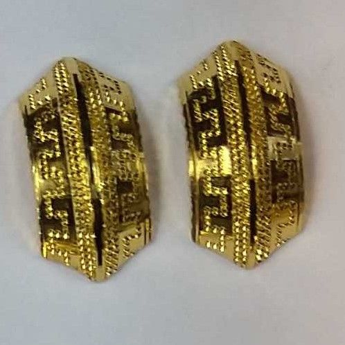 916 Gold Fancy Jtops Earrings Akm-er-122