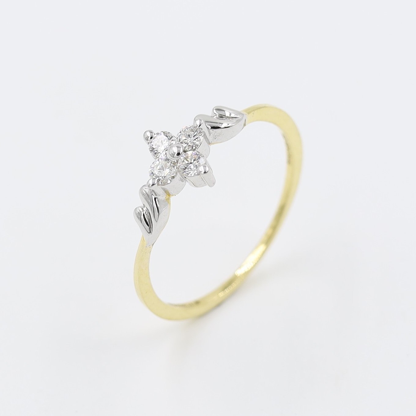 22Kt Plain Gold Lightweight Ring (1.850 Grams) for Women | Mohan Jewellery