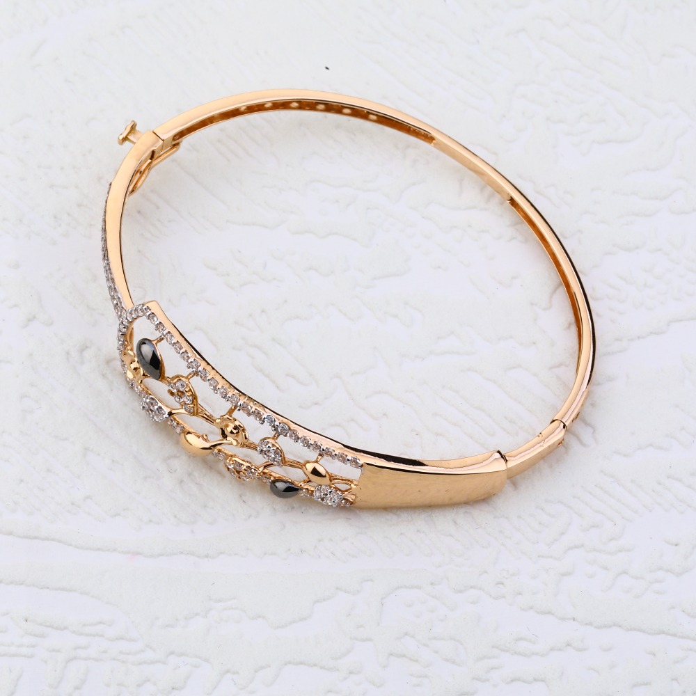 18CT Rose Gold Gorgeous Women's  Bracelet RLKB108