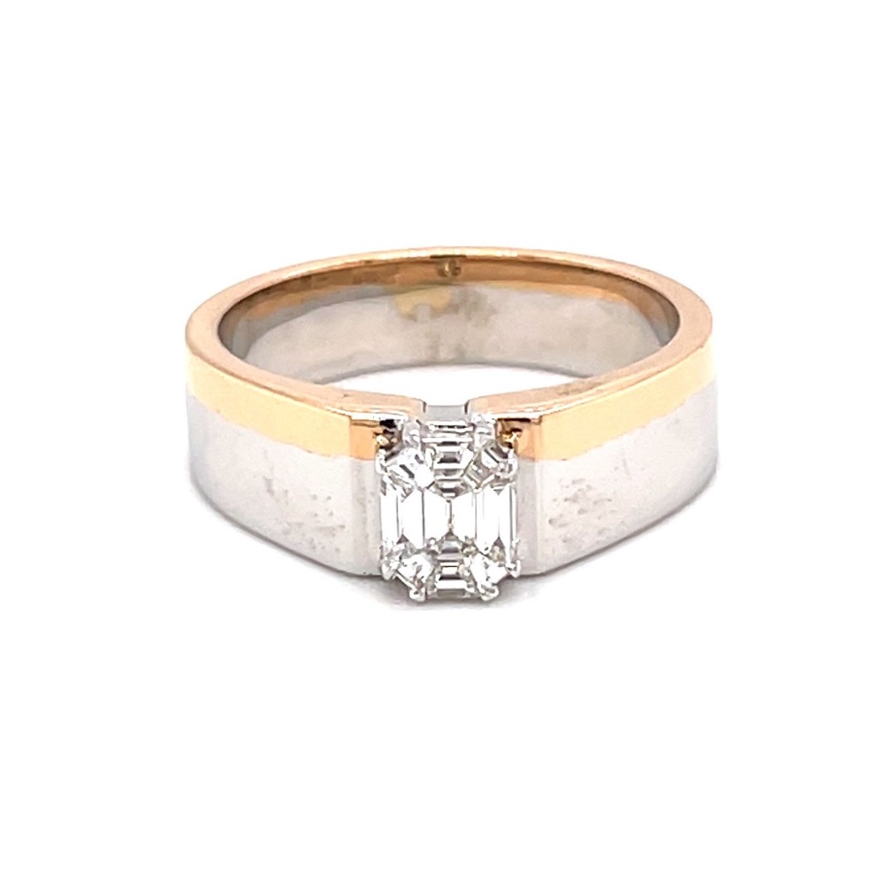 Eva Emerald Cut Diamond Engagement Ring