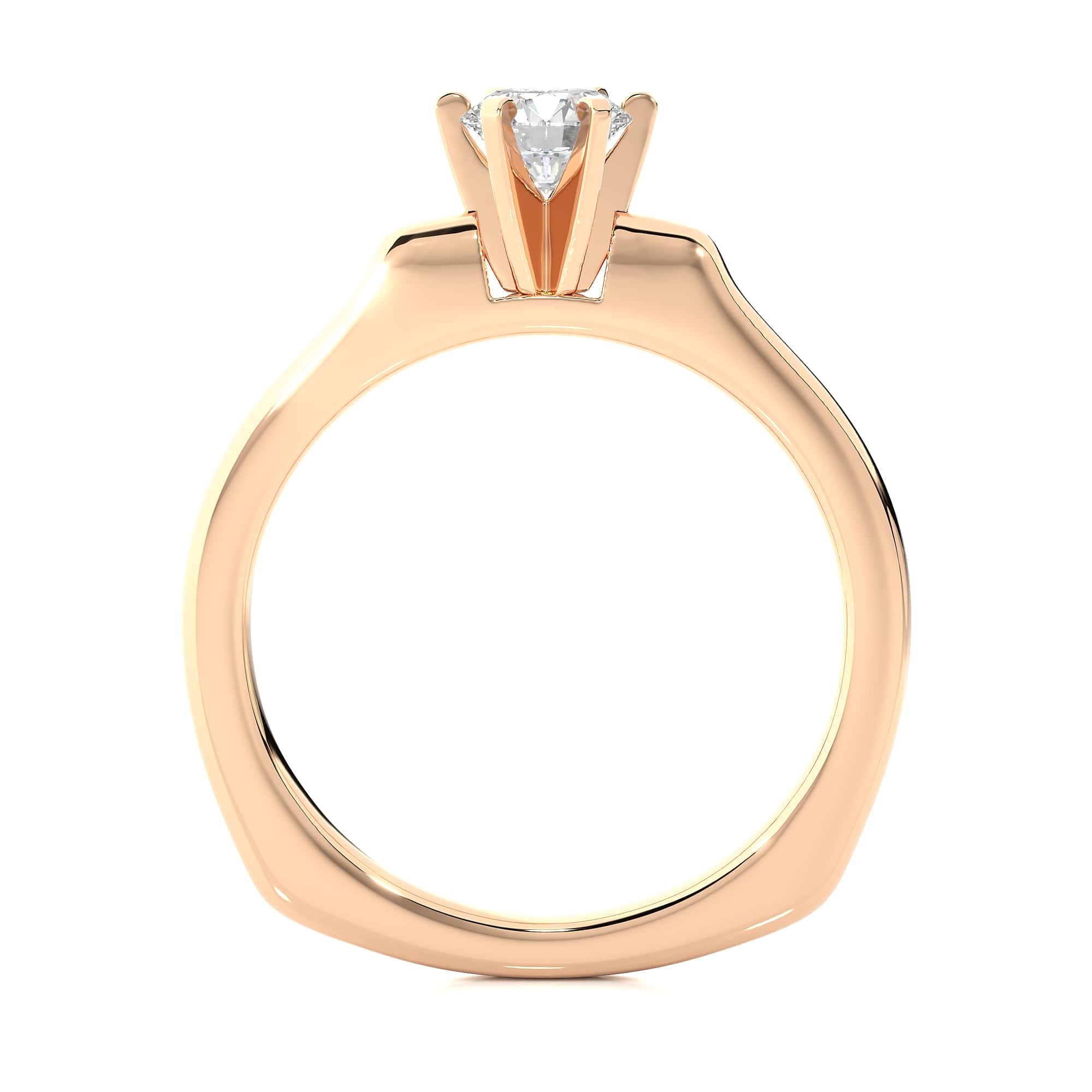 Solitaire Ring 18K Gold