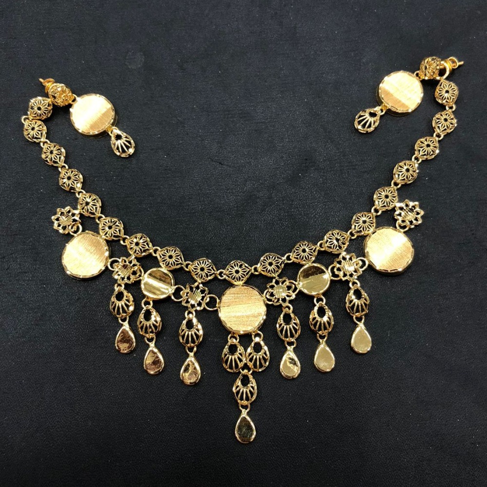 22K Gold Attractive Turkish Necklace Set