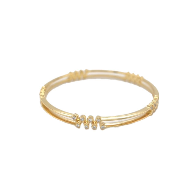 18k Gold  Diamond Stylish Rose gold  Bracelets