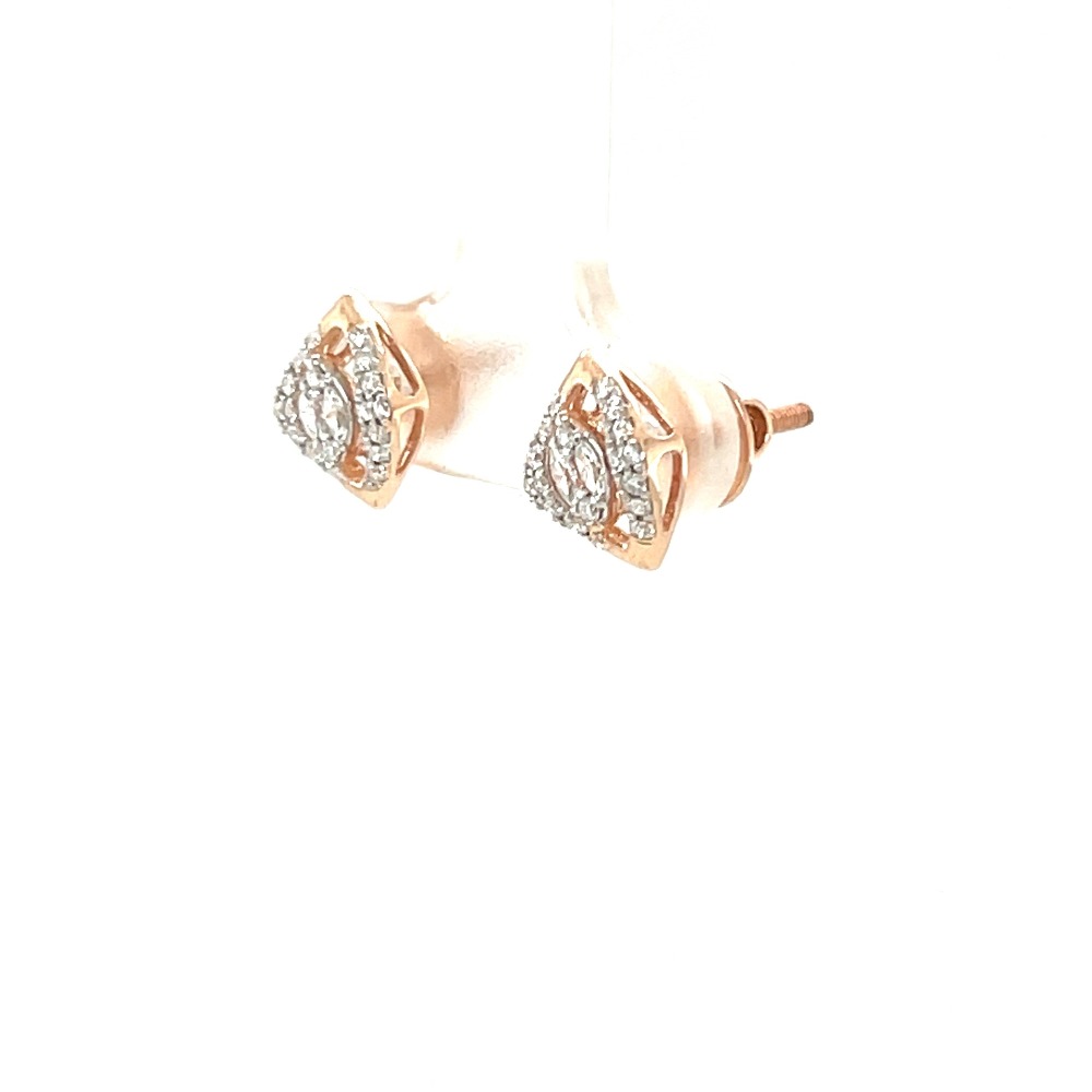 Diamonds for every occasion stud earrings in rose gold