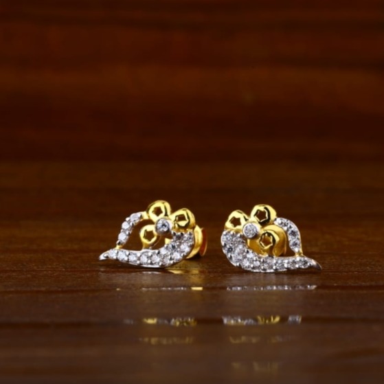 22 carat gold ladies earrings RH-LE364