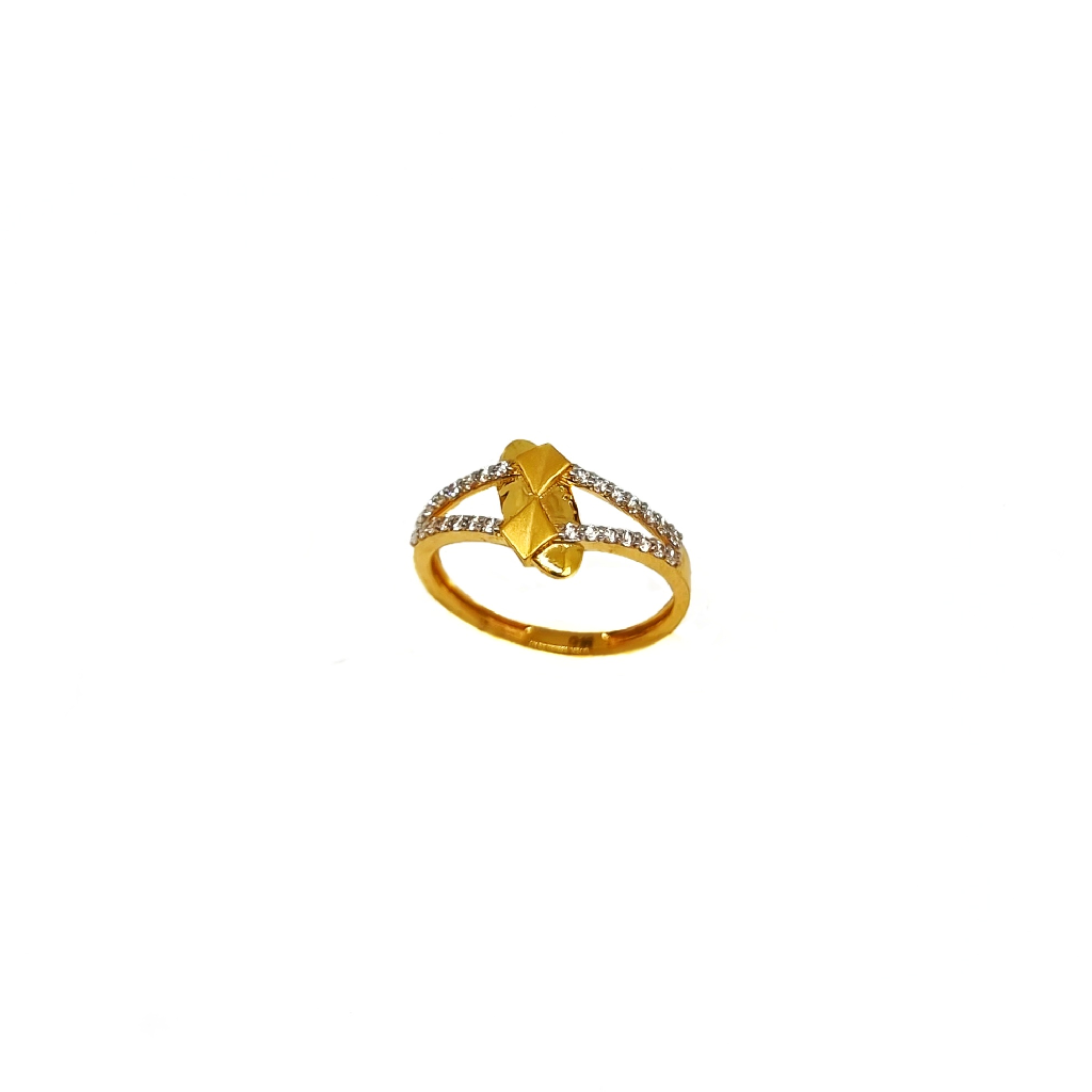 Fancy Ladies Ring In 22K Gold MGA - LRG1529