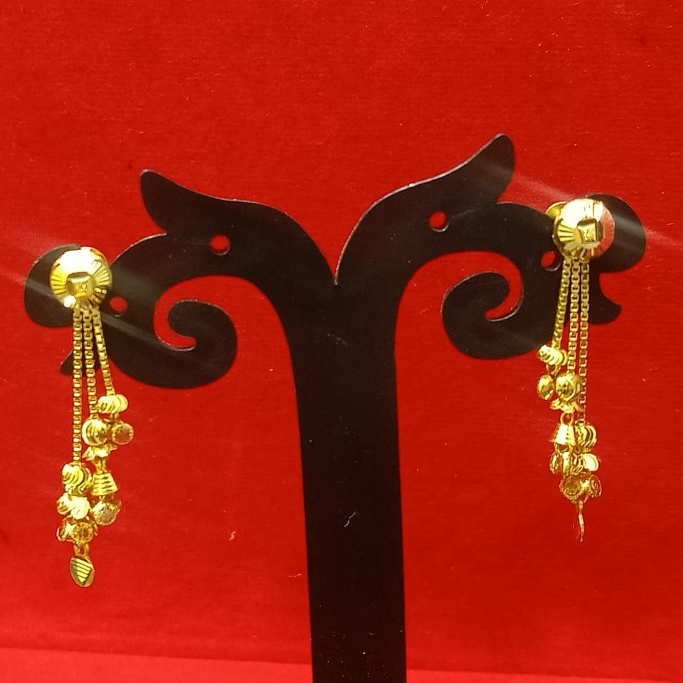 18CT hallmark gold soidora earring 
