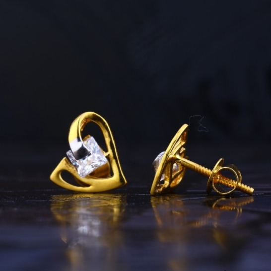 22 carat gold ladies earrings RH-LE461