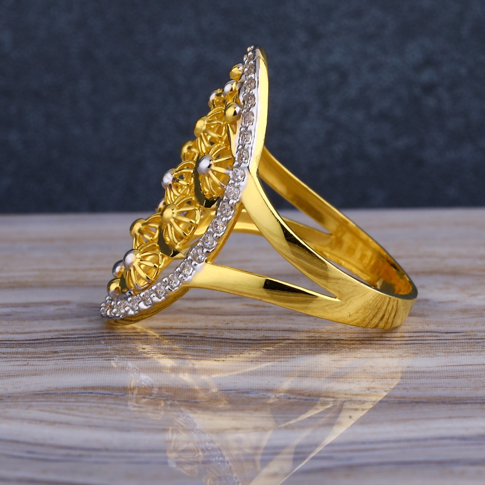Long finger ring for girls | By J J JewellersFacebook